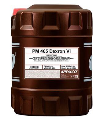 PEMCO 465 Dexron VI 20L